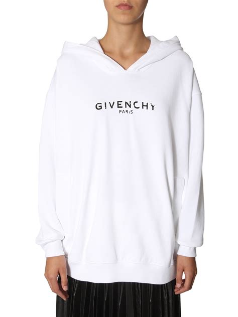 givenchy paris pullover weiß|Givenchy sweatshirt fleece.